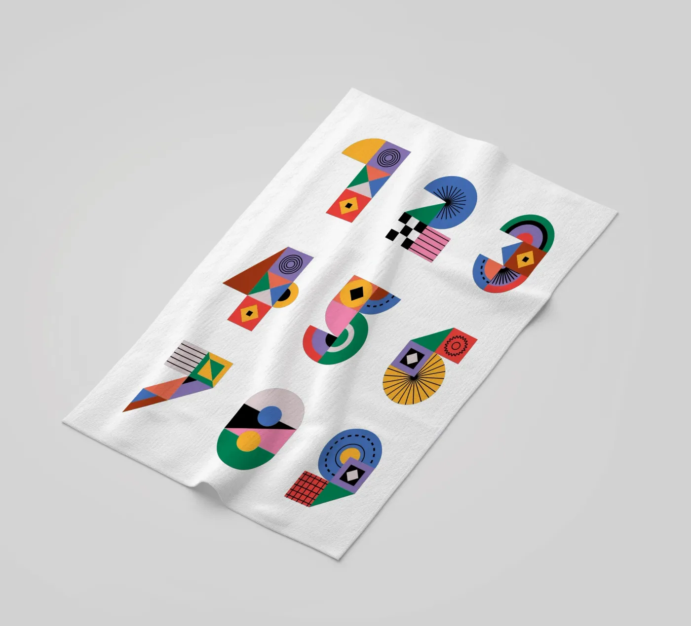 One Two Three telo mare da Tamsen Design