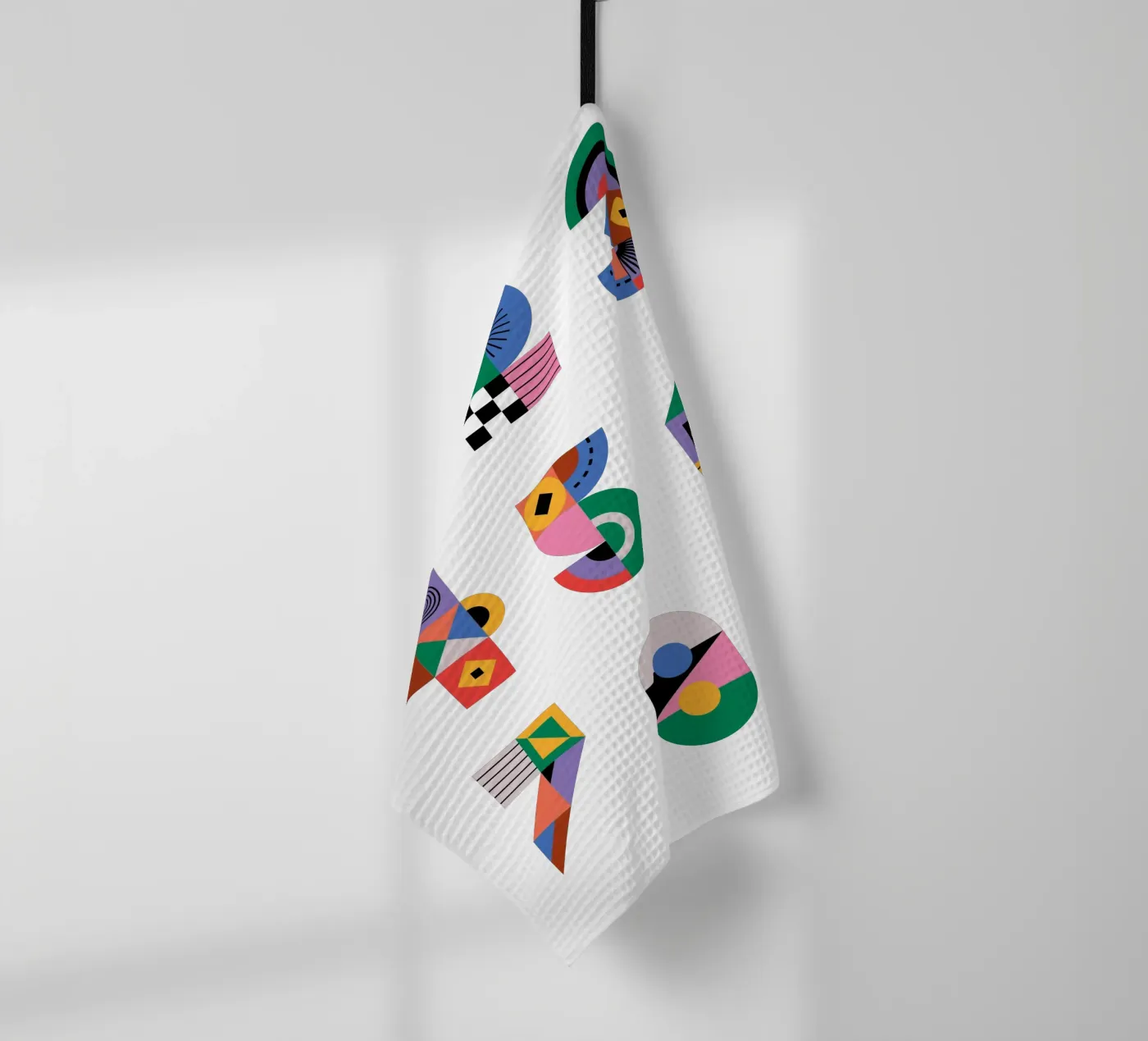 One Two Three Geschirrtuch von Tamsen Design