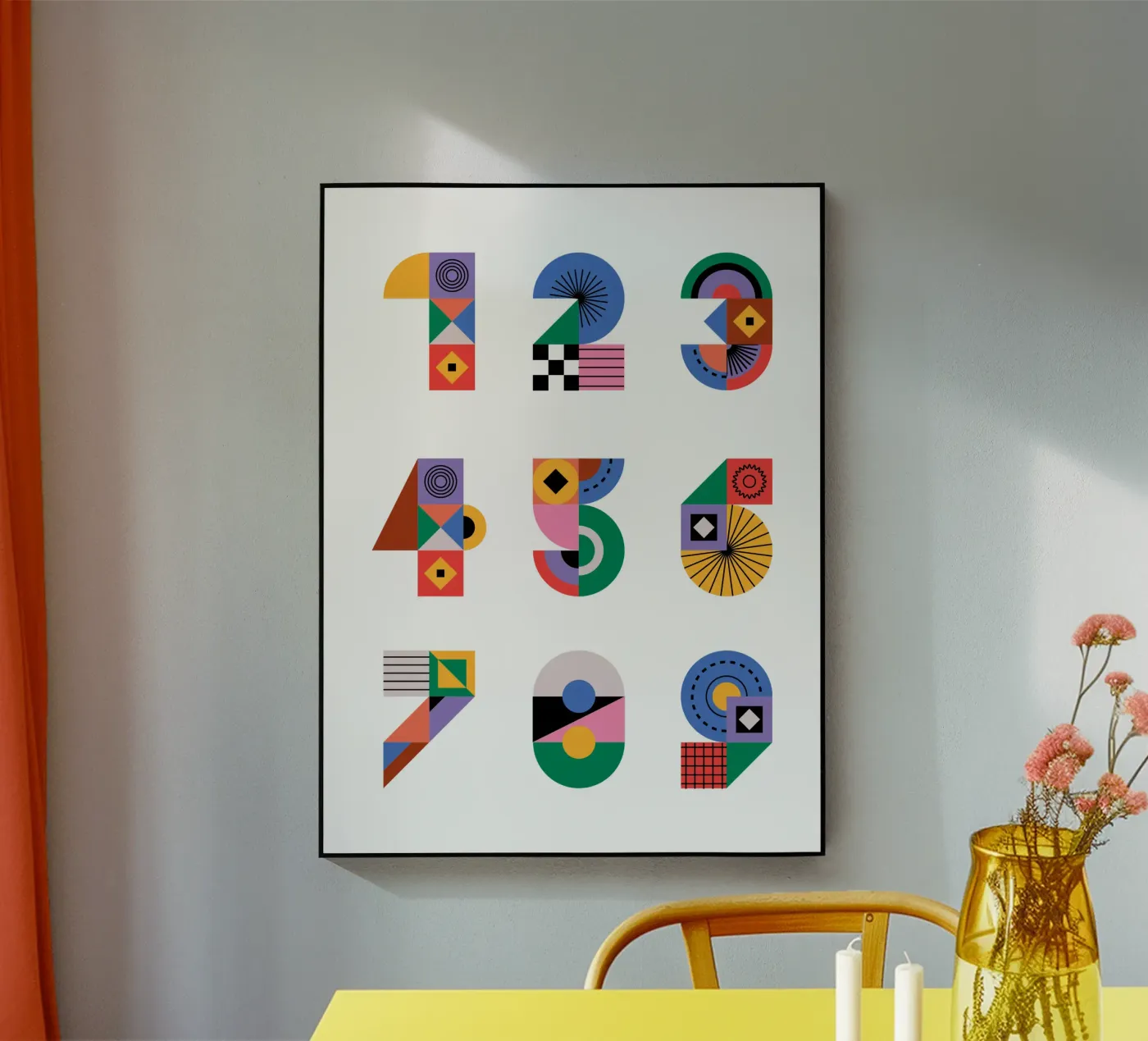 One Two Three plexiglass da Tamsen Design