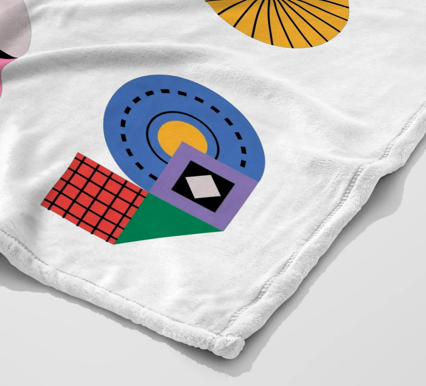 One Two Three Fleecedecke von Tamsen Design