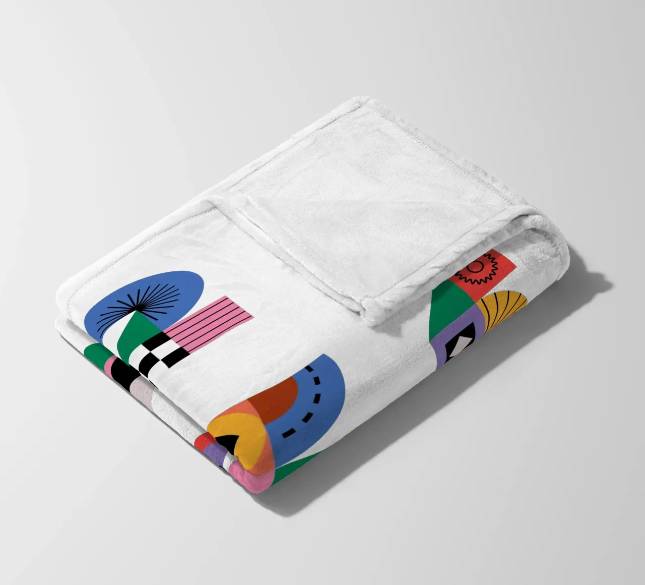 One Two Three coperta in pile da Tamsen Design