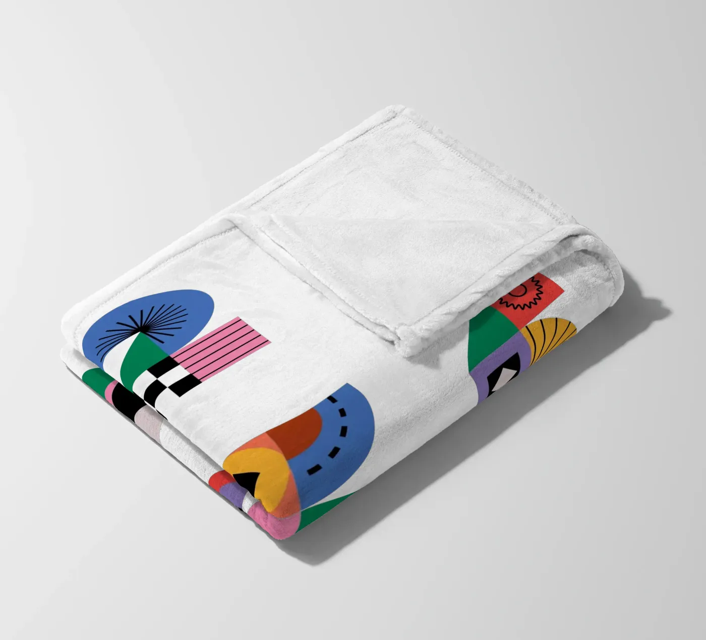 One Two Three Fleecedecke von Tamsen Design