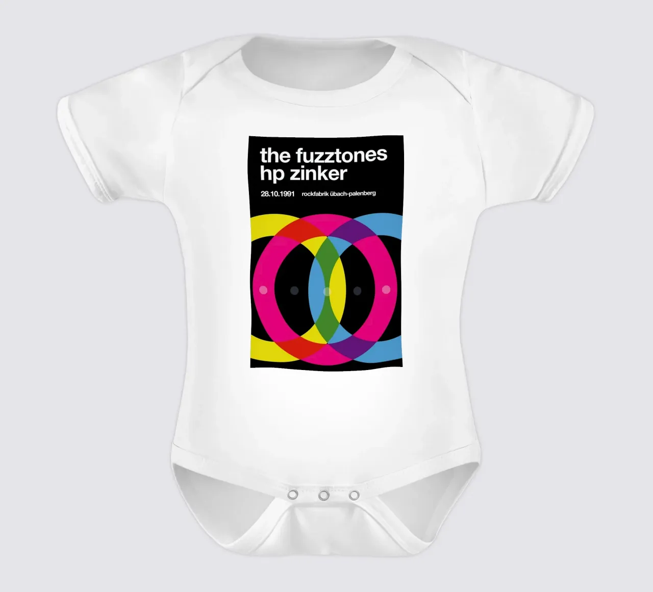 The Fuzztones body neonato maniche corte da Stephan Kochs