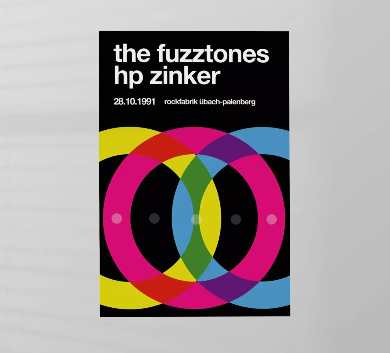 The Fuzztones pellicola backlit da Stephan Kochs