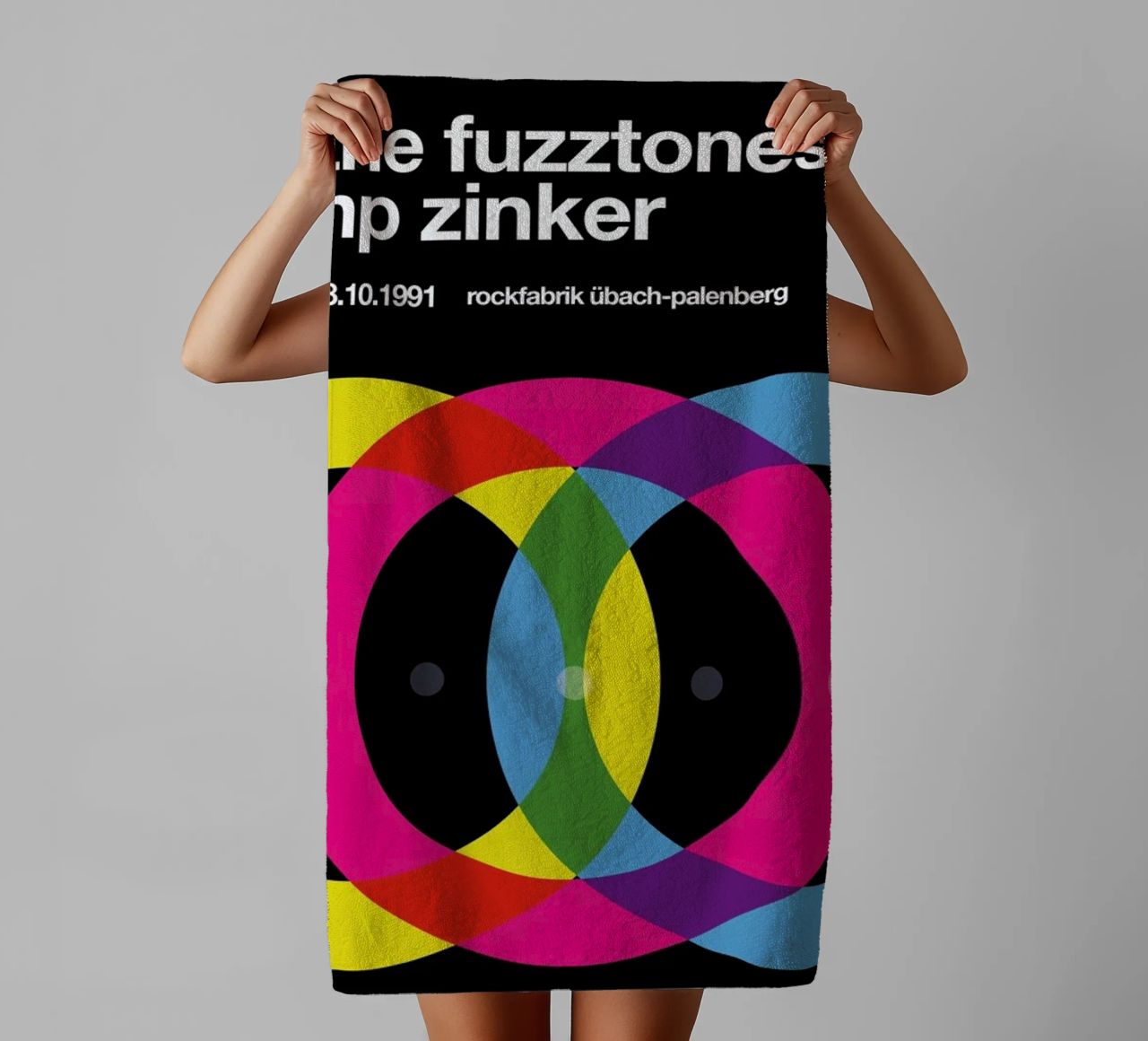 The Fuzztones asciugamano da bagno da Stephan Kochs