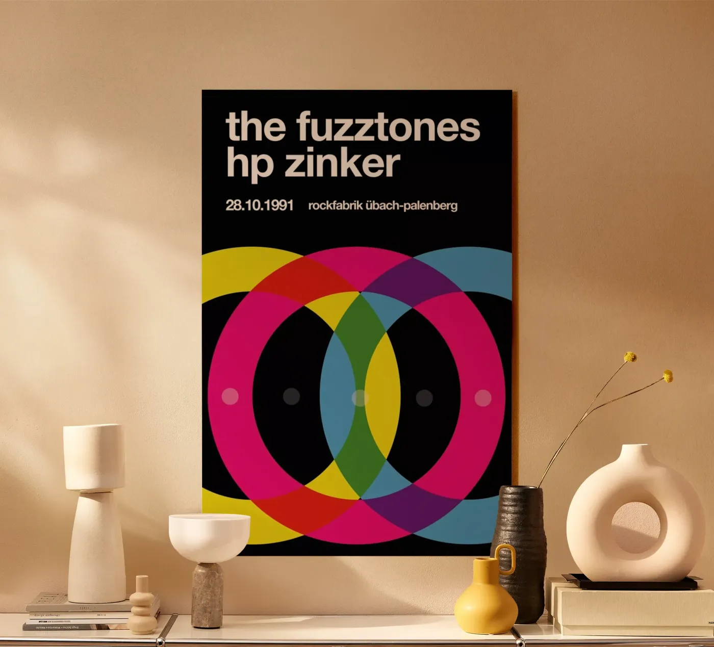 The Fuzztones acrylic glass by Stephan Kochs