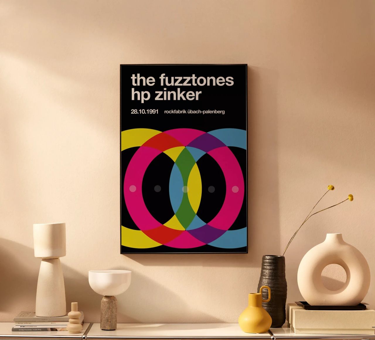 The Fuzztones alluminio dibond da Stephan Kochs