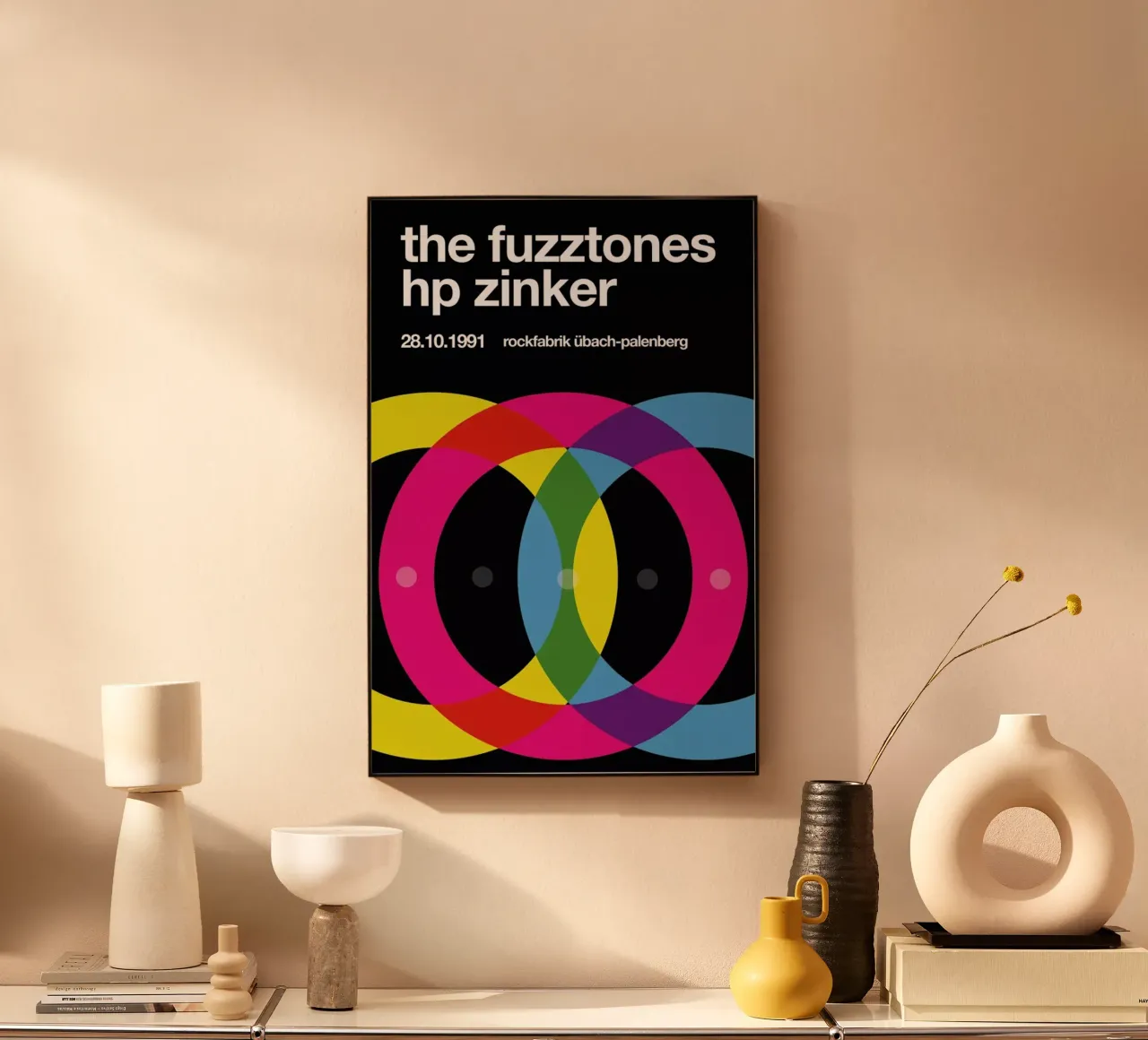 The Fuzztones alu-dibond by Stephan Kochs