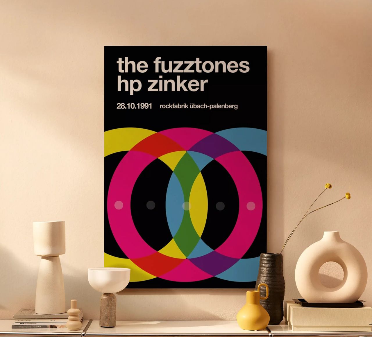 The Fuzztones alluminio dibond da Stephan Kochs