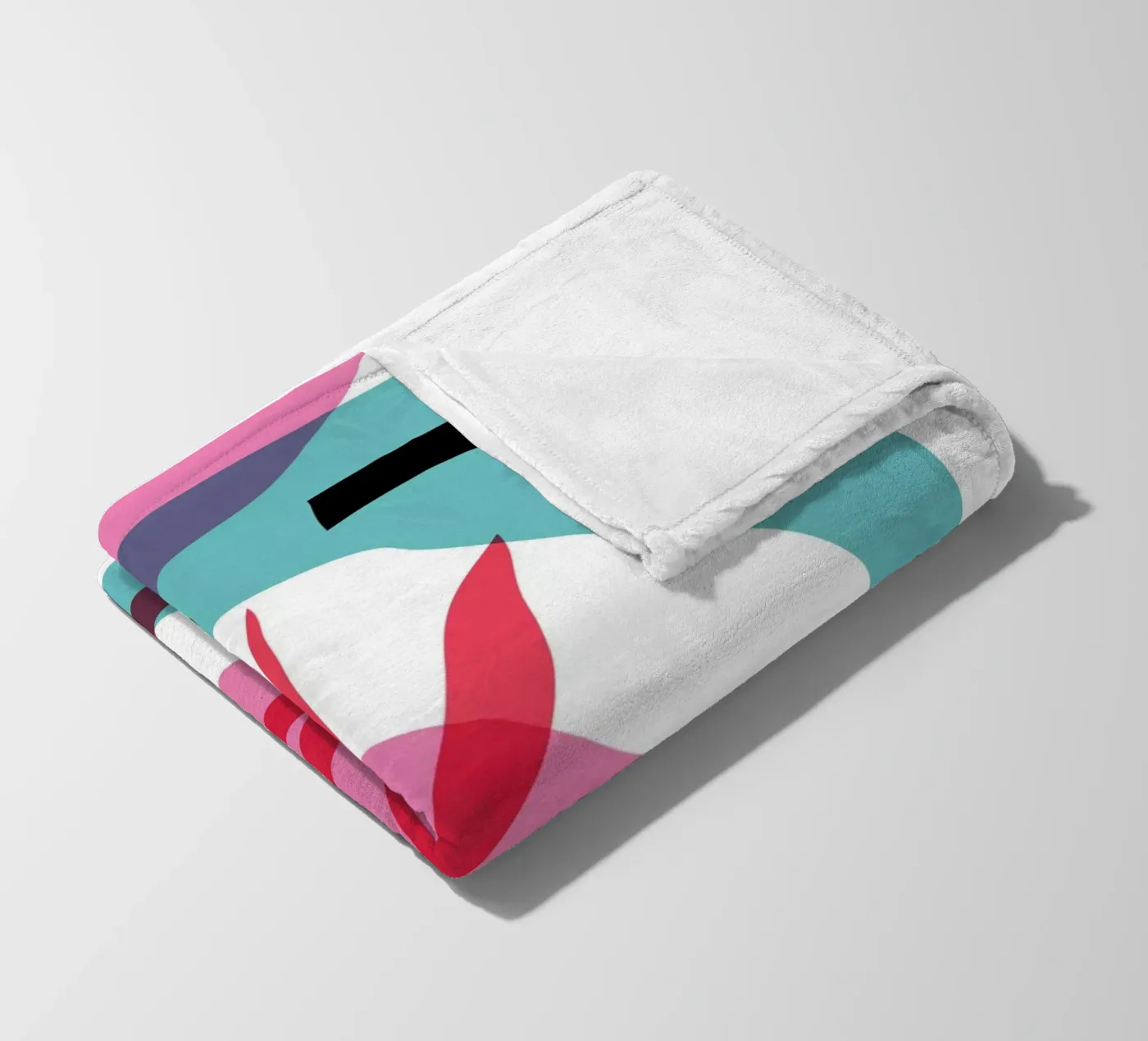 Random Abstract coperta in pile da Kim Hubball Studio