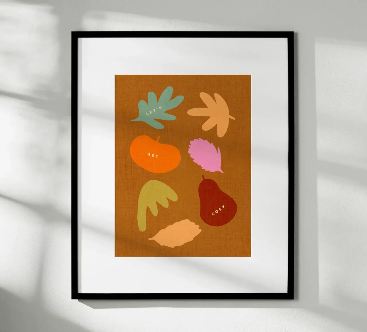 Machen wir es uns gemütlich - Herbstliche Retro-Blätter & Ernte-Icons Hahnemühle von Dominique Vari