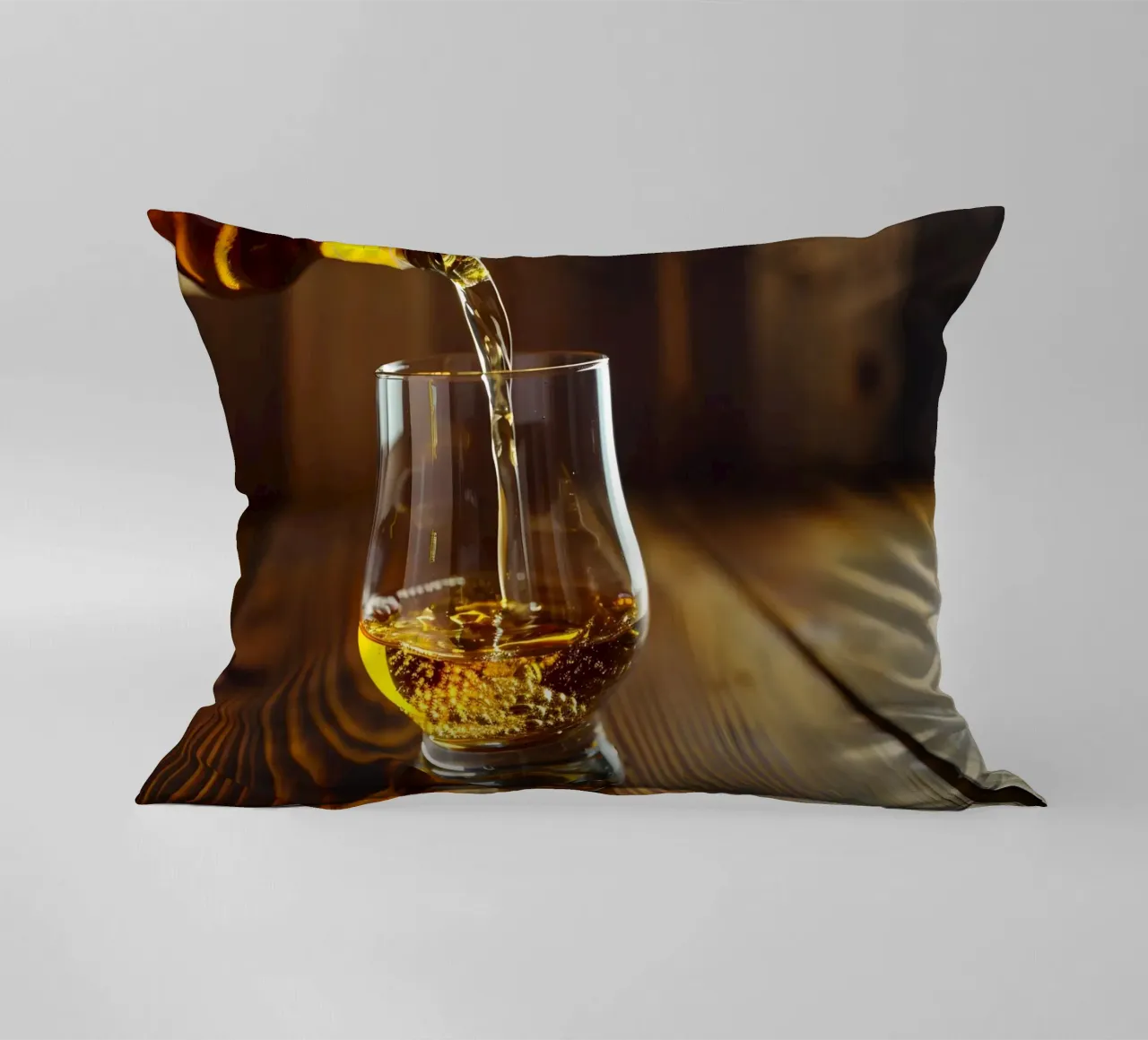 È tempo di whisky cuscino da M-Ulrich-Digital Art