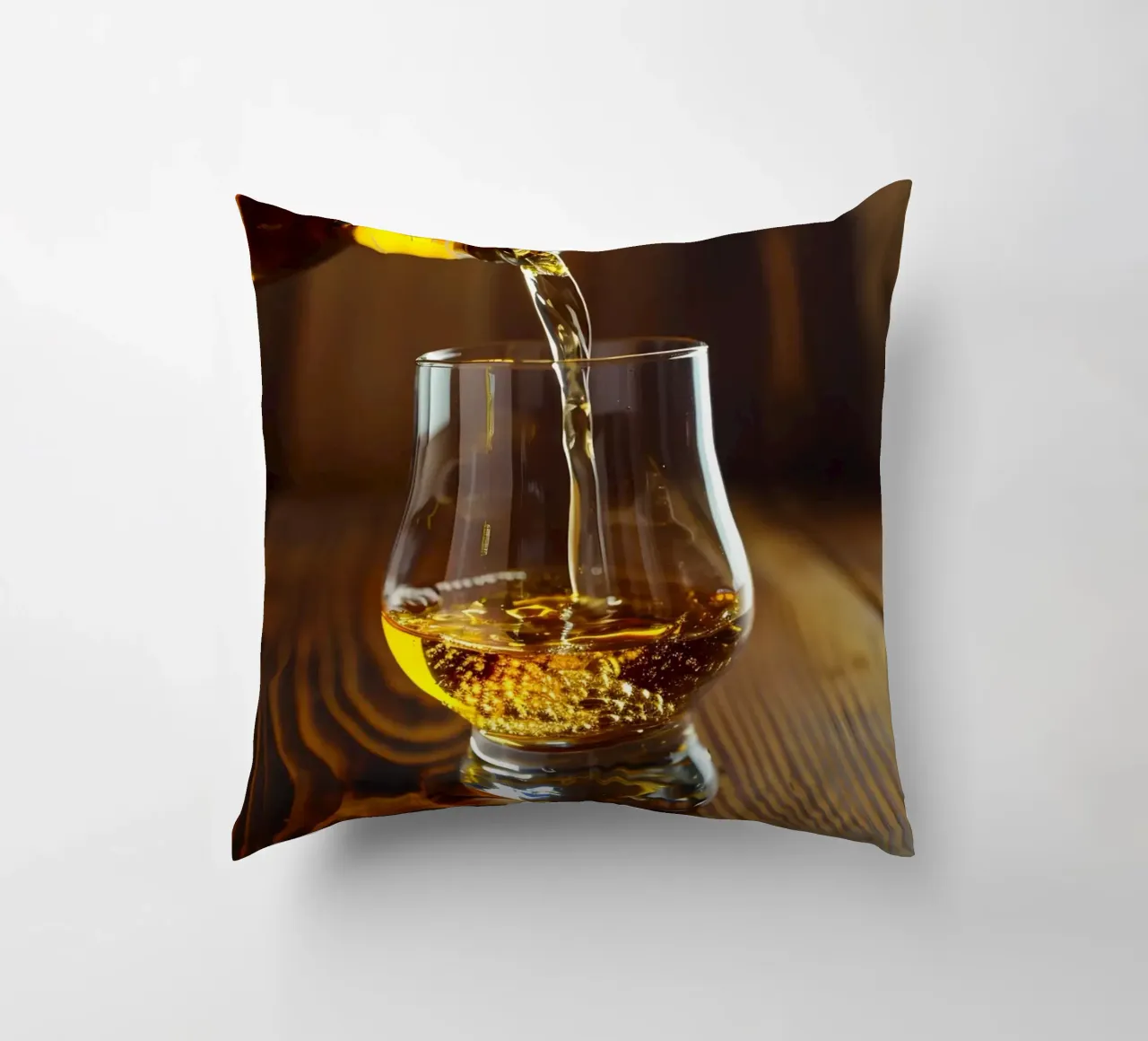 È tempo di whisky cuscino da M-Ulrich-Digital Art