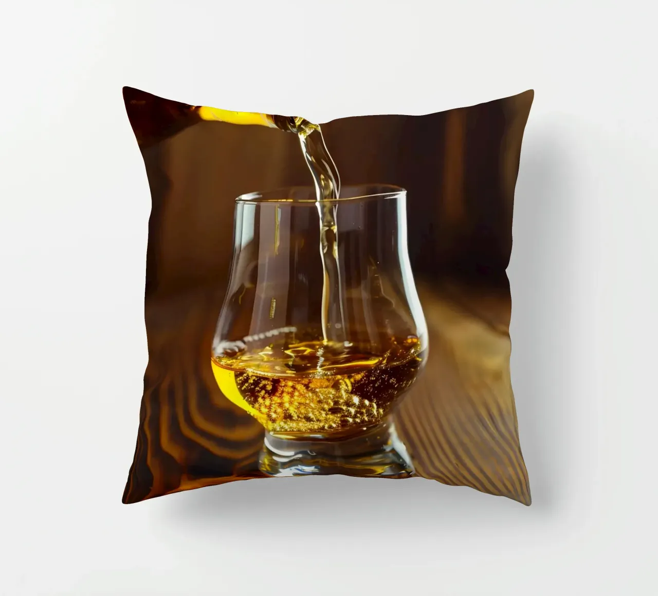 È tempo di whisky cuscino da M-Ulrich-Digital Art