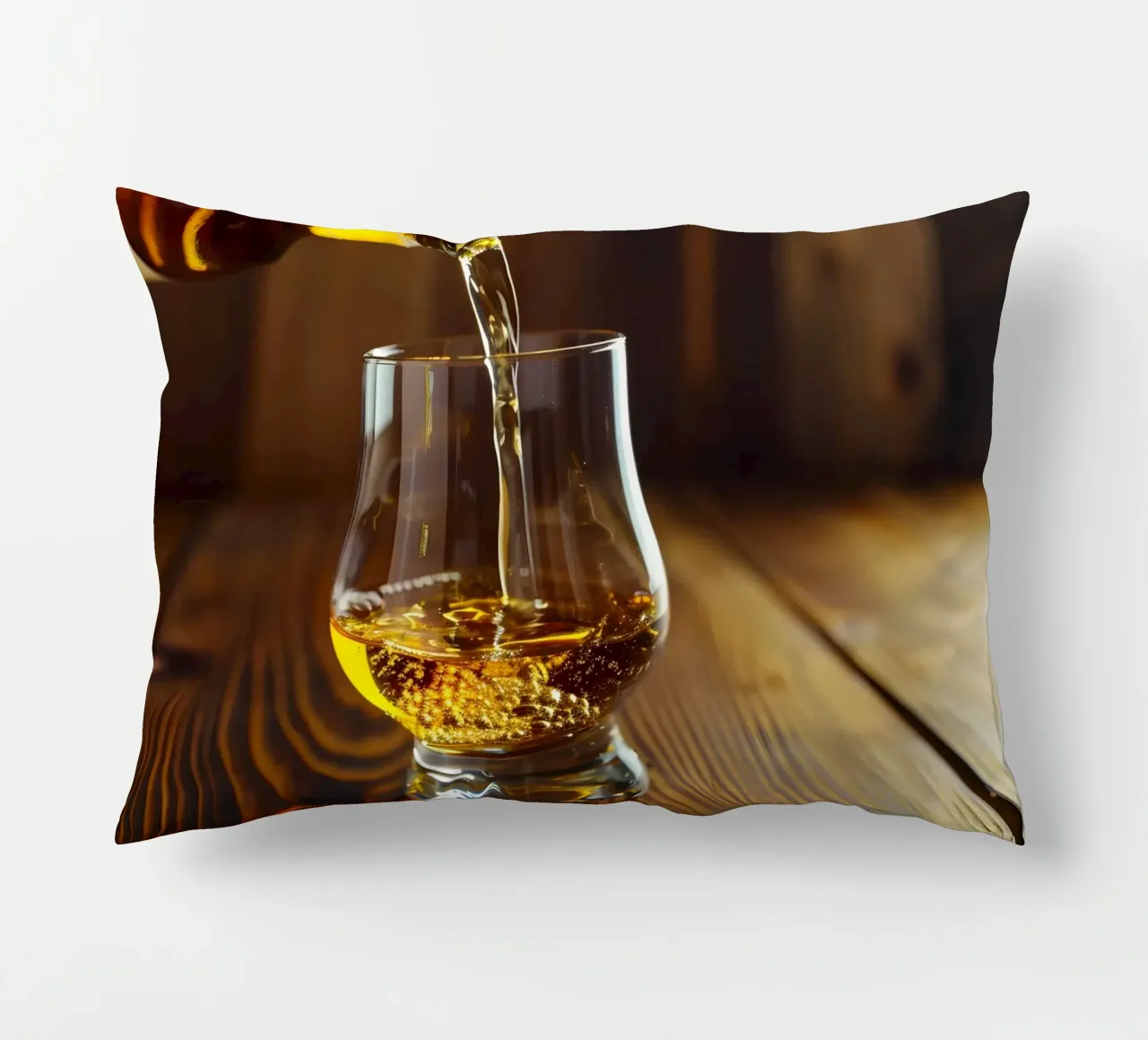 È tempo di whisky cuscino da M-Ulrich-Digital Art