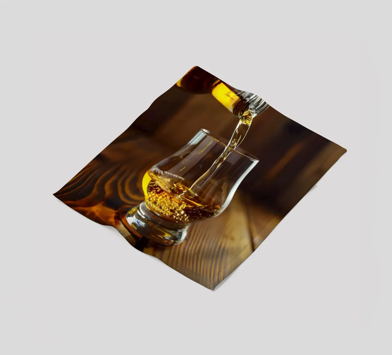 È tempo di whisky coperta in pile da M-Ulrich-Digital Art