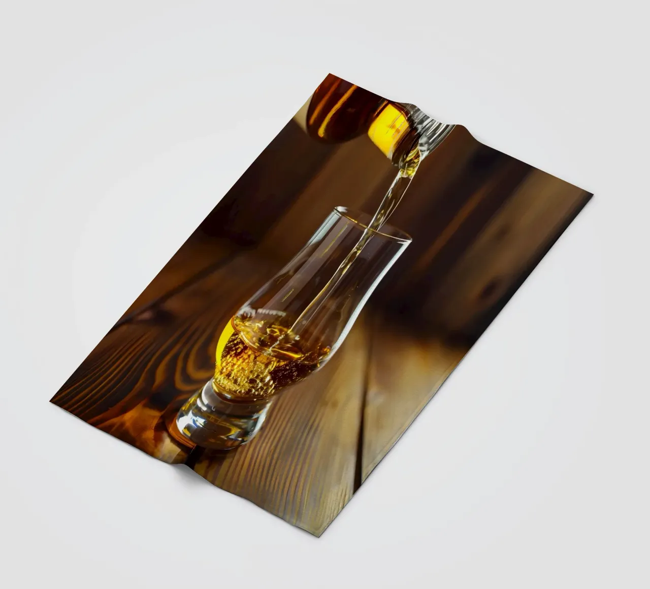 È tempo di whisky coperta in pile da M-Ulrich-Digital Art