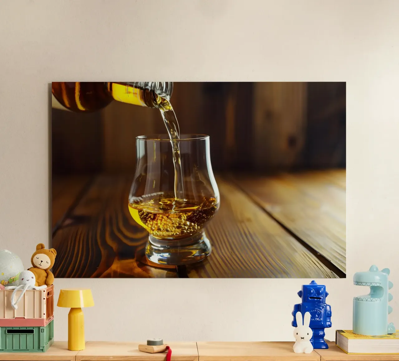 È tempo di whisky alluminio dibond da M-Ulrich-Digital Art