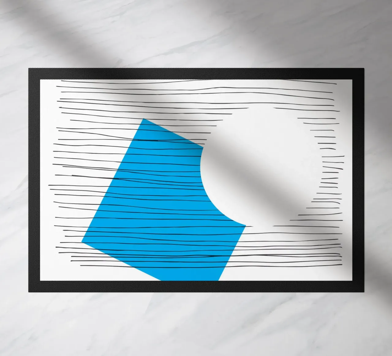 Negative Geometry zerbino da Kim Hubball Studio