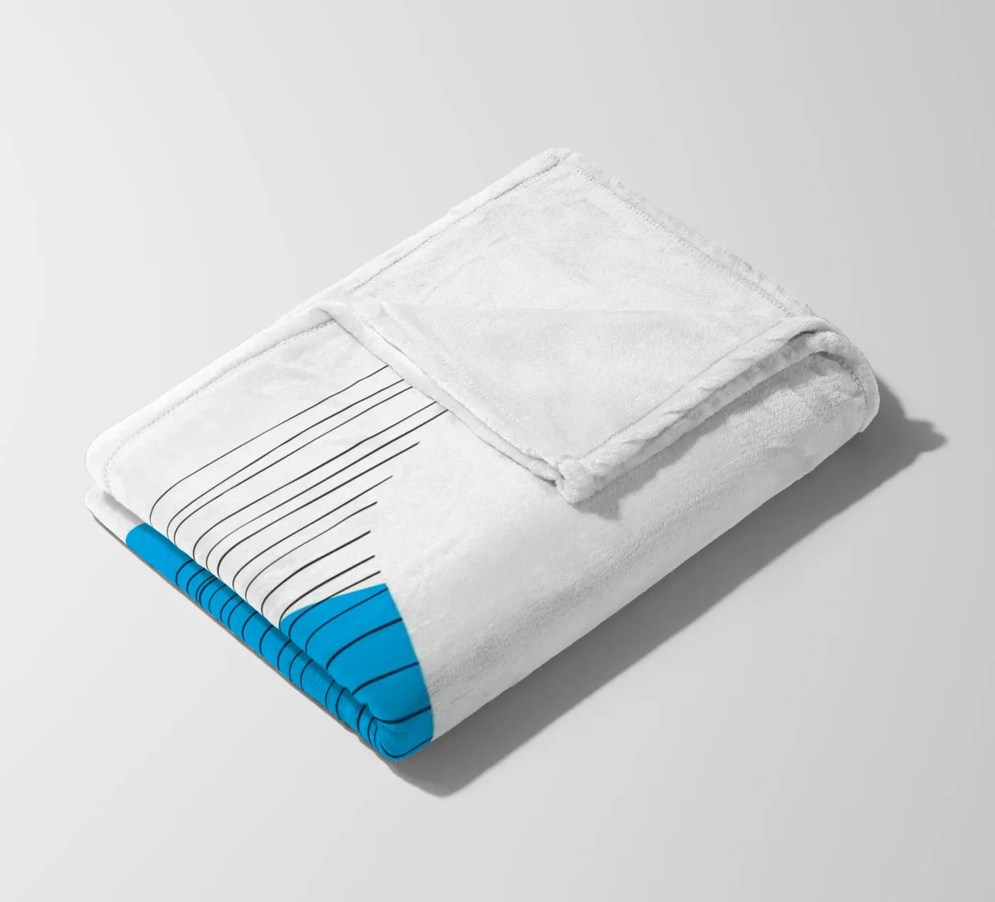 Negative Geometry Fleecedecke von Kim Hubball Studio