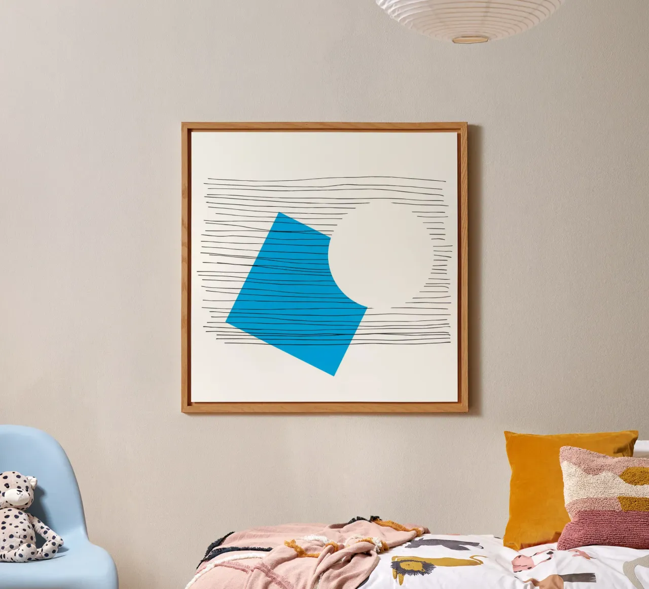 Geometria negativa pannello forex da Kim Hubball Studio