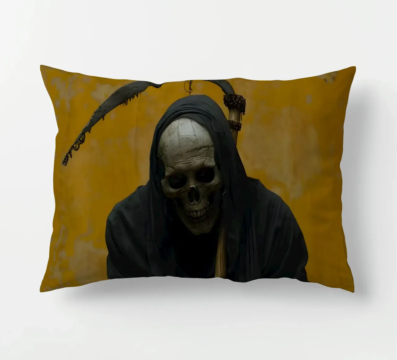 La morte si prende una pausa cuscino da M-Ulrich-Digital Art