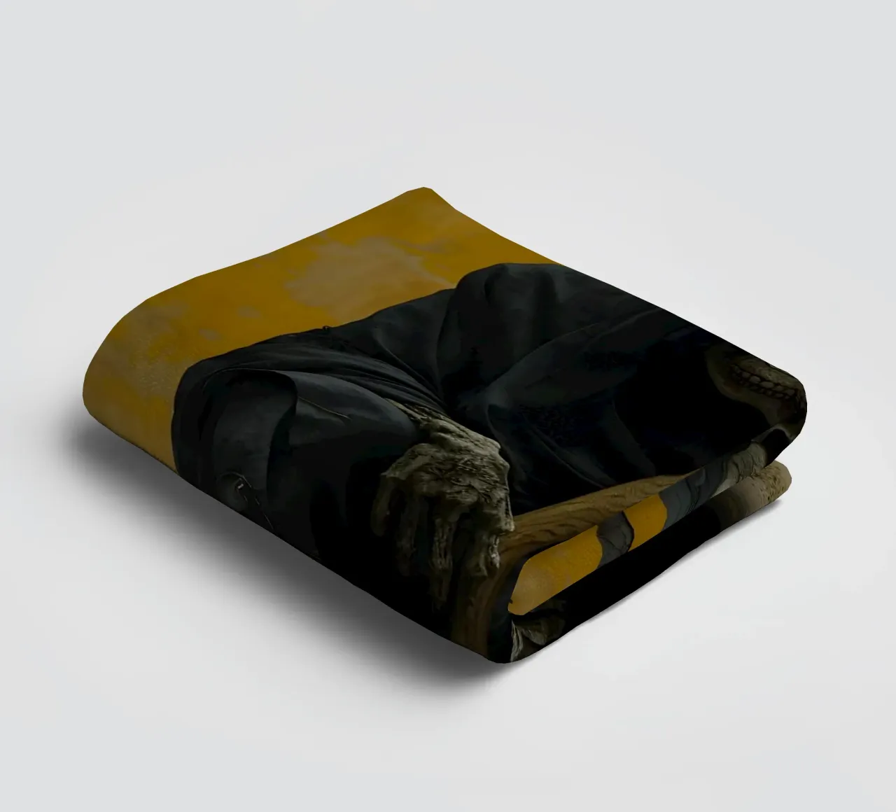 La morte si prende una pausa asciugamano da bagno da M-Ulrich-Digital Art