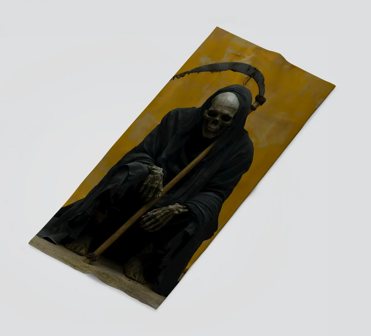La morte si prende una pausa telo mare da M-Ulrich-Digital Art