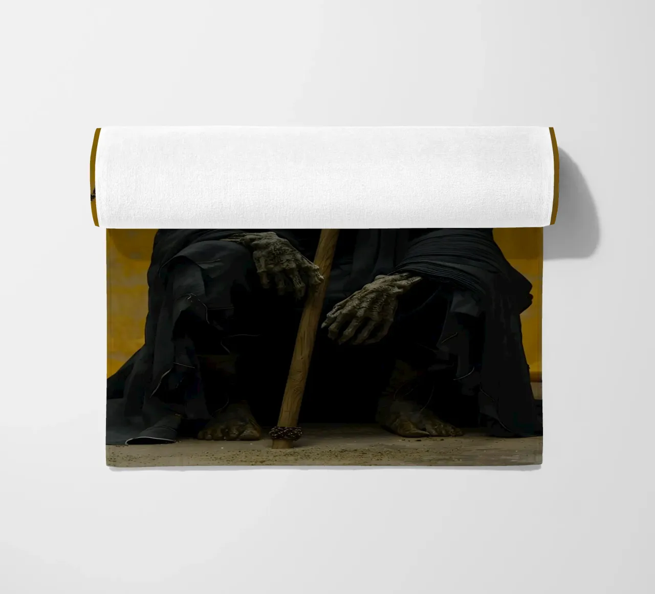 La morte si prende una pausa telo mare da M-Ulrich-Digital Art