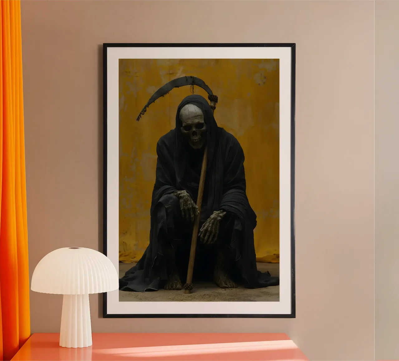 La morte si prende una pausa carta hahnemühle da M-Ulrich-Digital Art