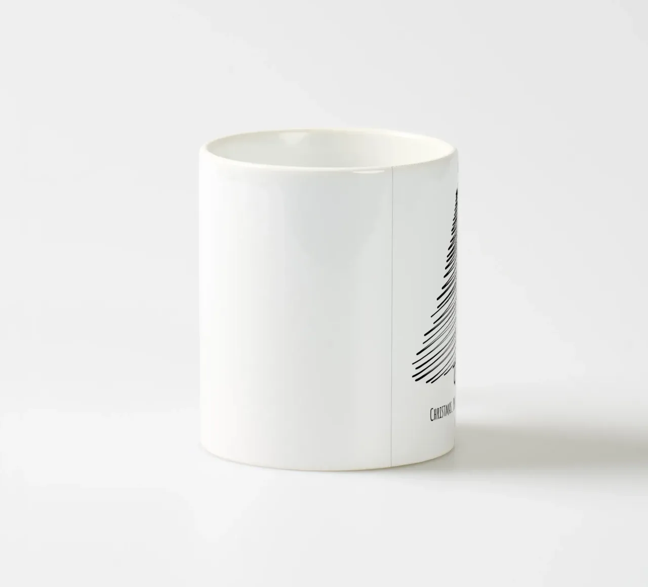 Christmas. Pure & Simple. tazza in ceramica da DigiWunderwerk
