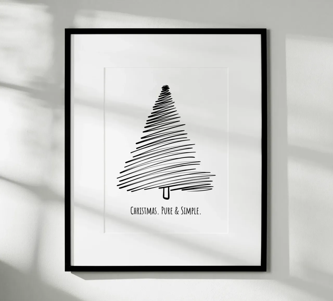 Christmas. Pure & Simple. poster da DigiWunderwerk