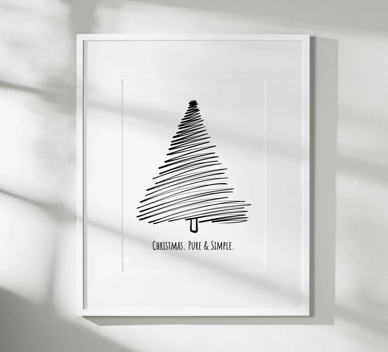 Christmas. Pure & Simple. poster da DigiWunderwerk