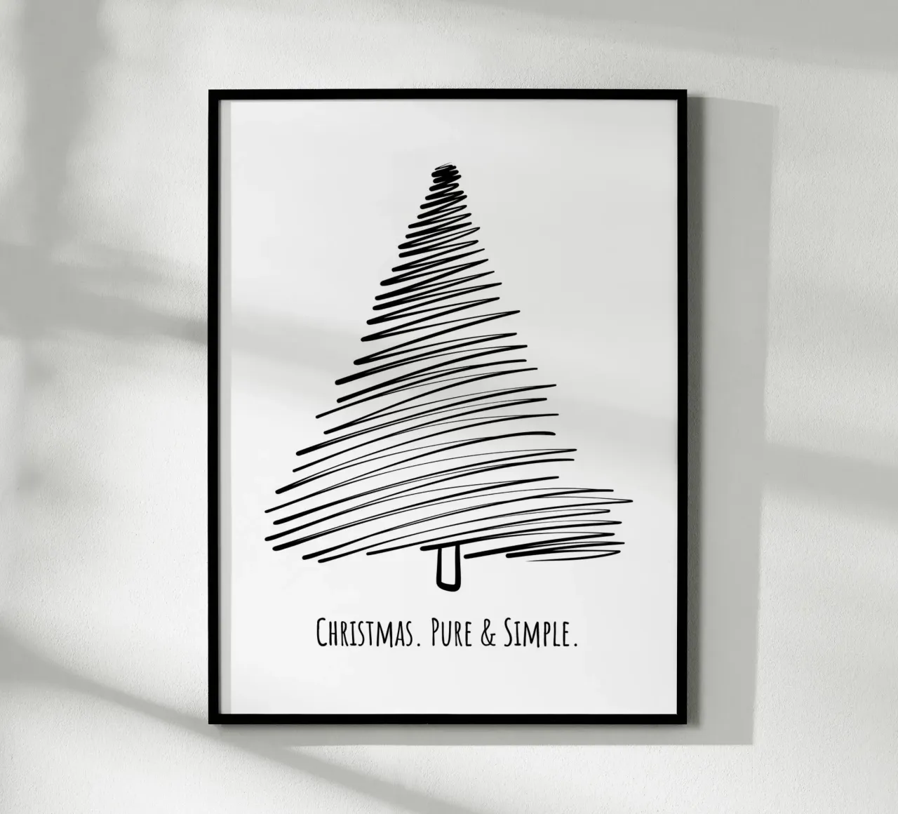 Christmas. Pure & Simple. poster da DigiWunderwerk