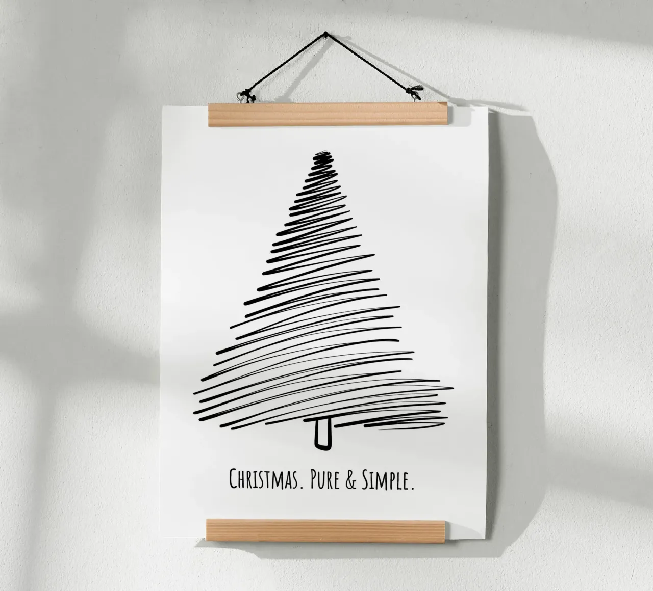 Christmas. Pure & Simple. poster da DigiWunderwerk