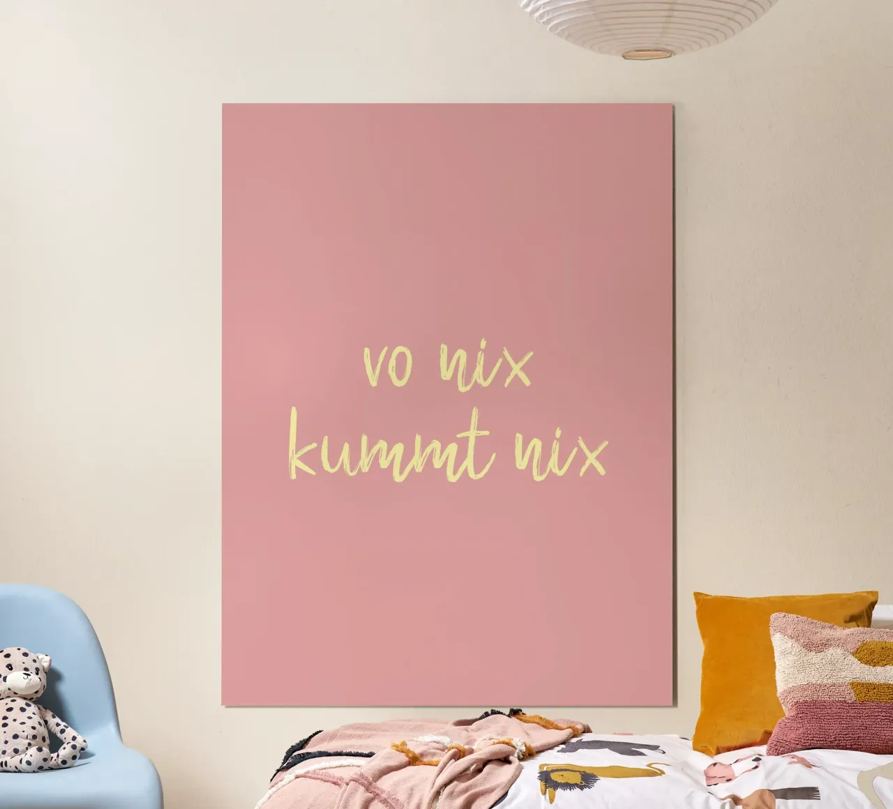 Vo nix kummt nix poster da Made in Bavaria