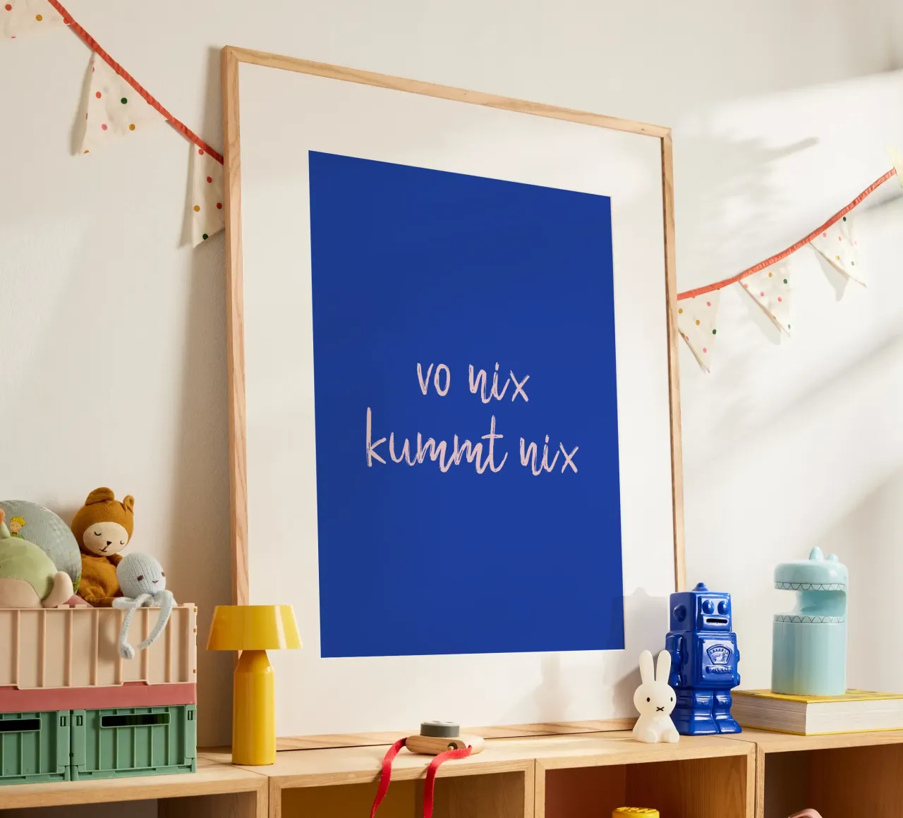 Vo nix kummt nix carta hahnemühle da Made in Bavaria
