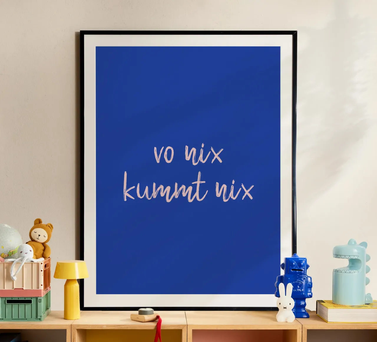 Vo nix kummt nix carta hahnemühle da Made in Bavaria