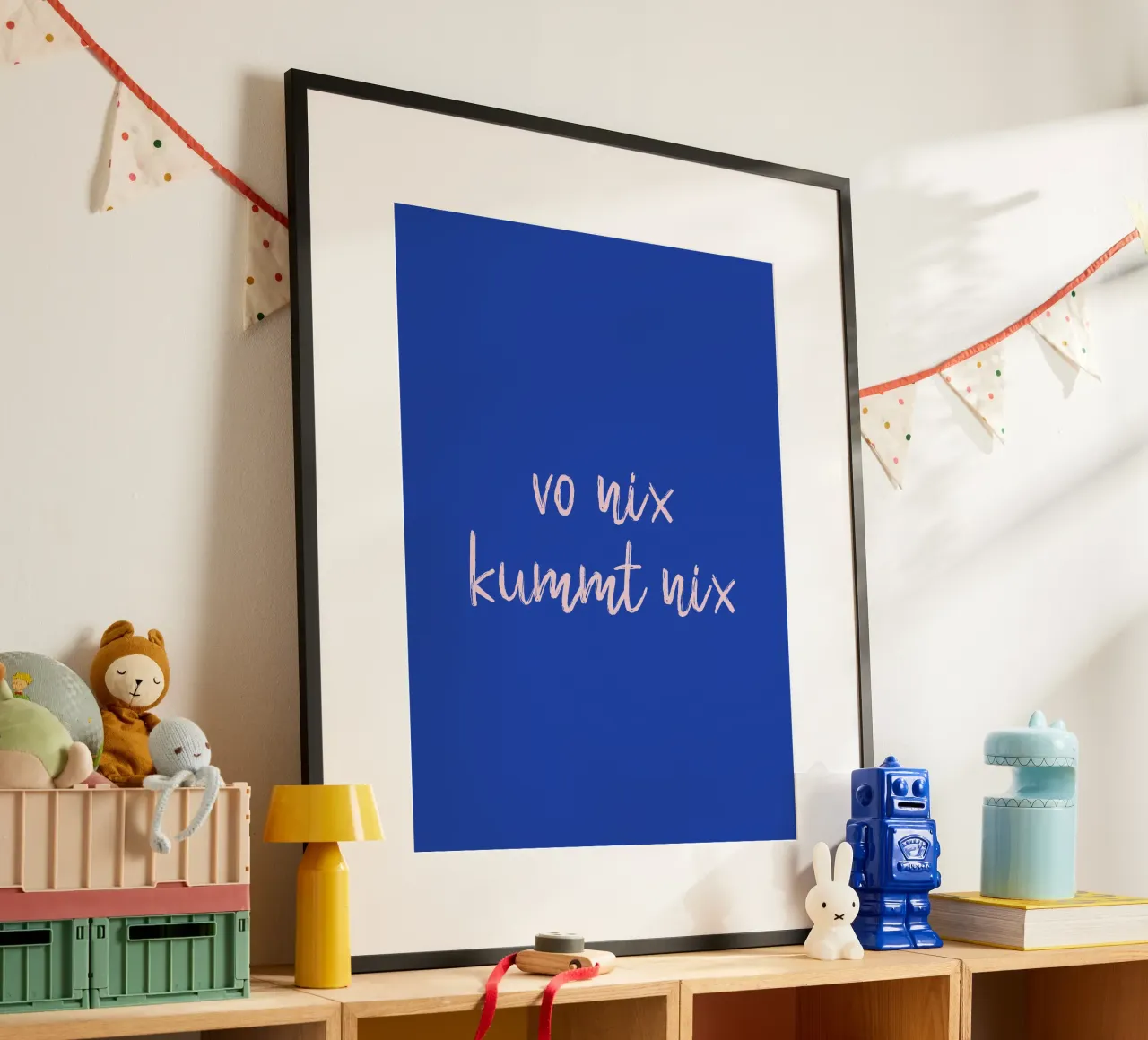 Vo nix kummt nix carta hahnemühle da Made in Bavaria