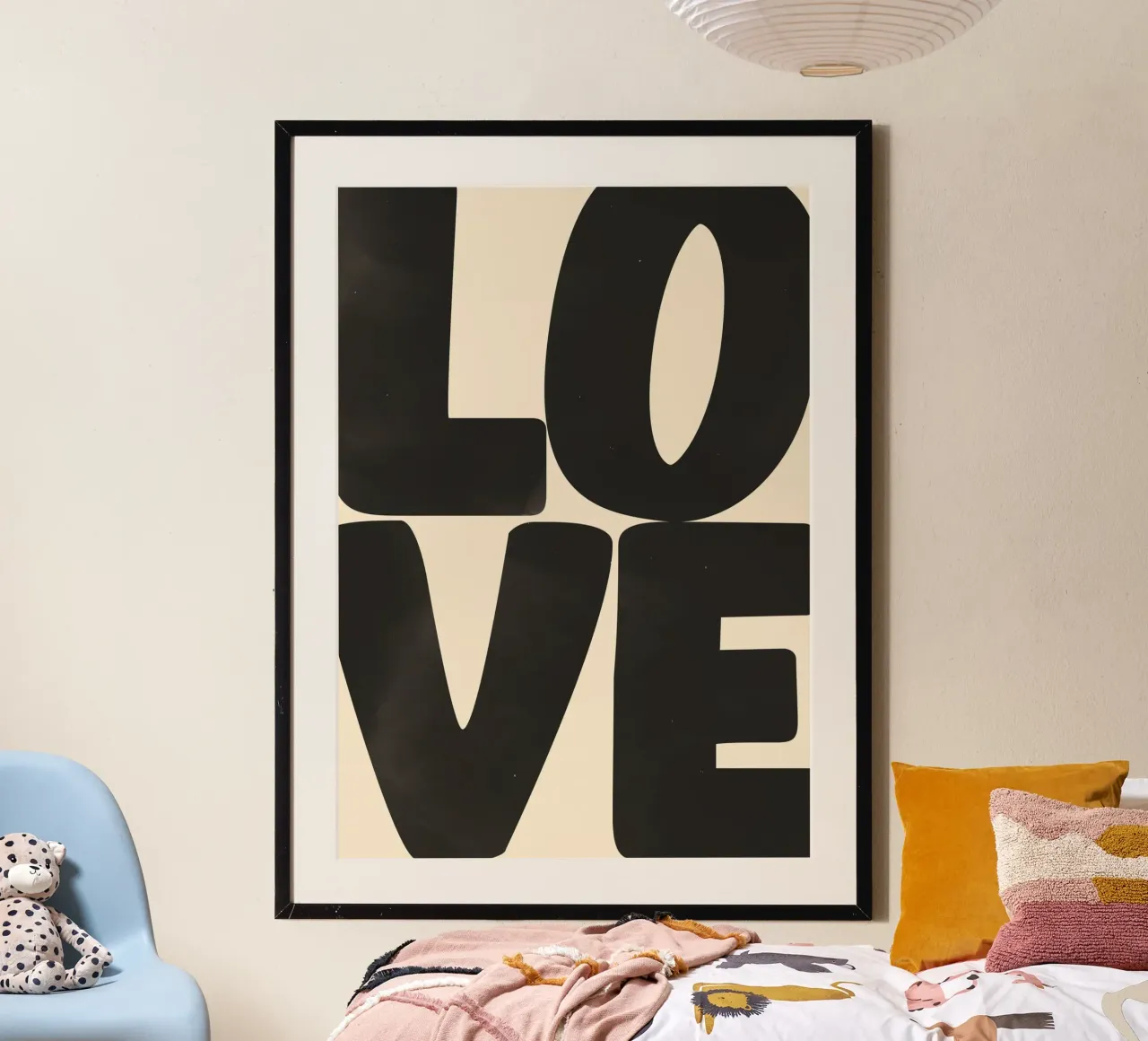 LOVE poster da PurePeachStudio