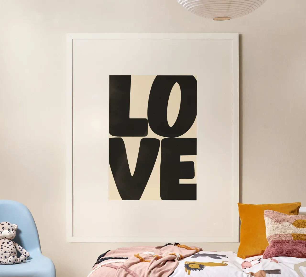 LOVE poster da PurePeachStudio