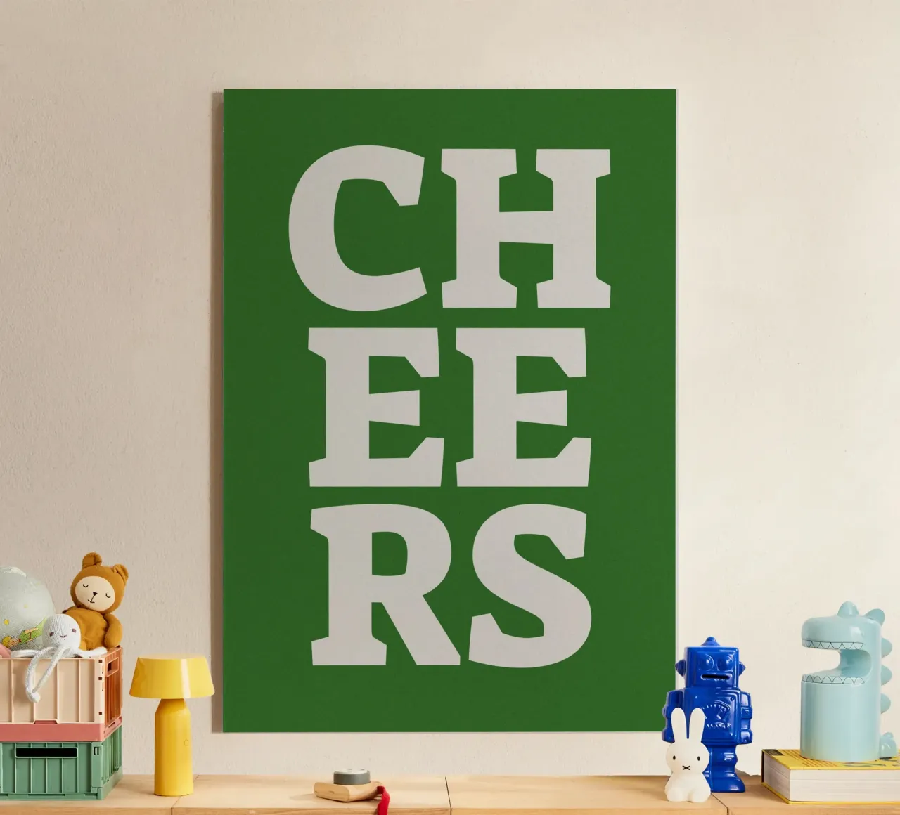 Cheers acrylic glass by PurePeachStudio