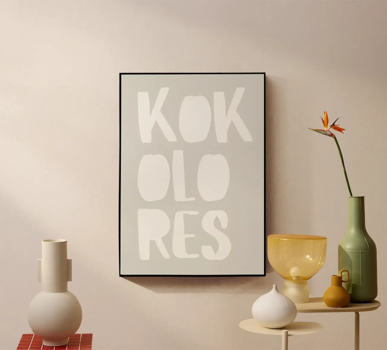 Kokolores plexiglass da PurePeachStudio