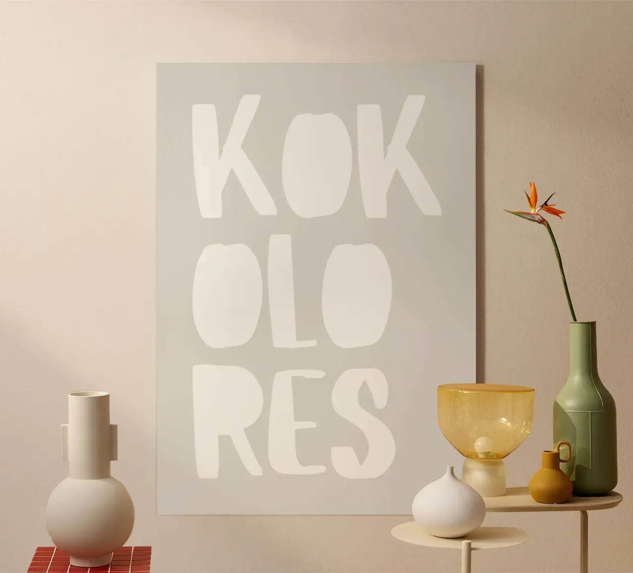 Kokolores plexiglass da PurePeachStudio