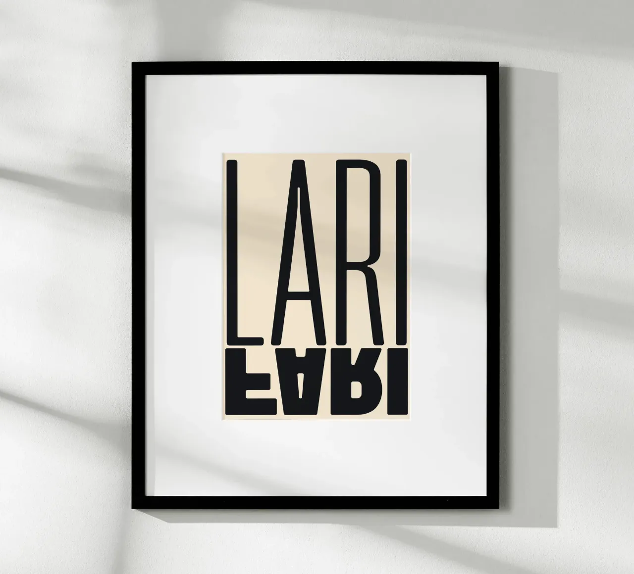 LARIFARI poster da PurePeachStudio