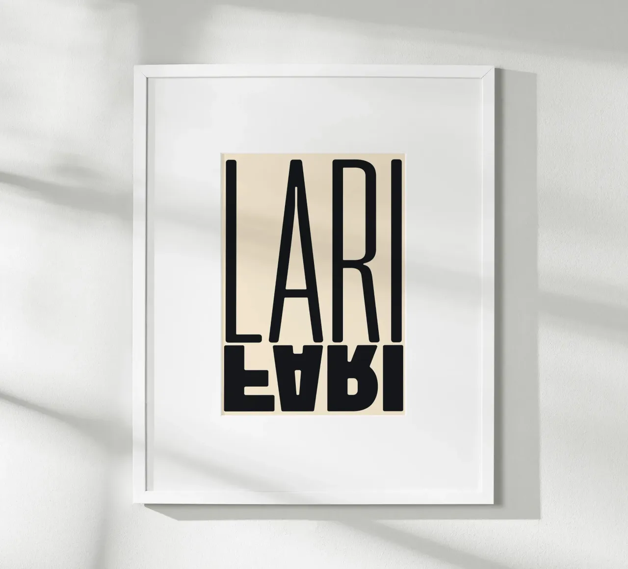 LARIFARI poster da PurePeachStudio