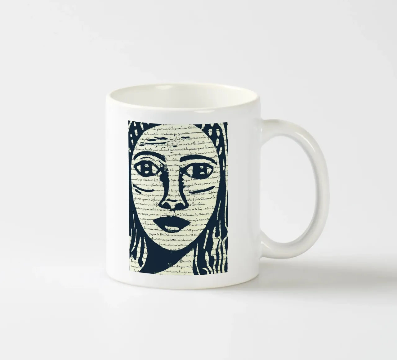 Parole nella pelle tazza in ceramica da apoplasticienne