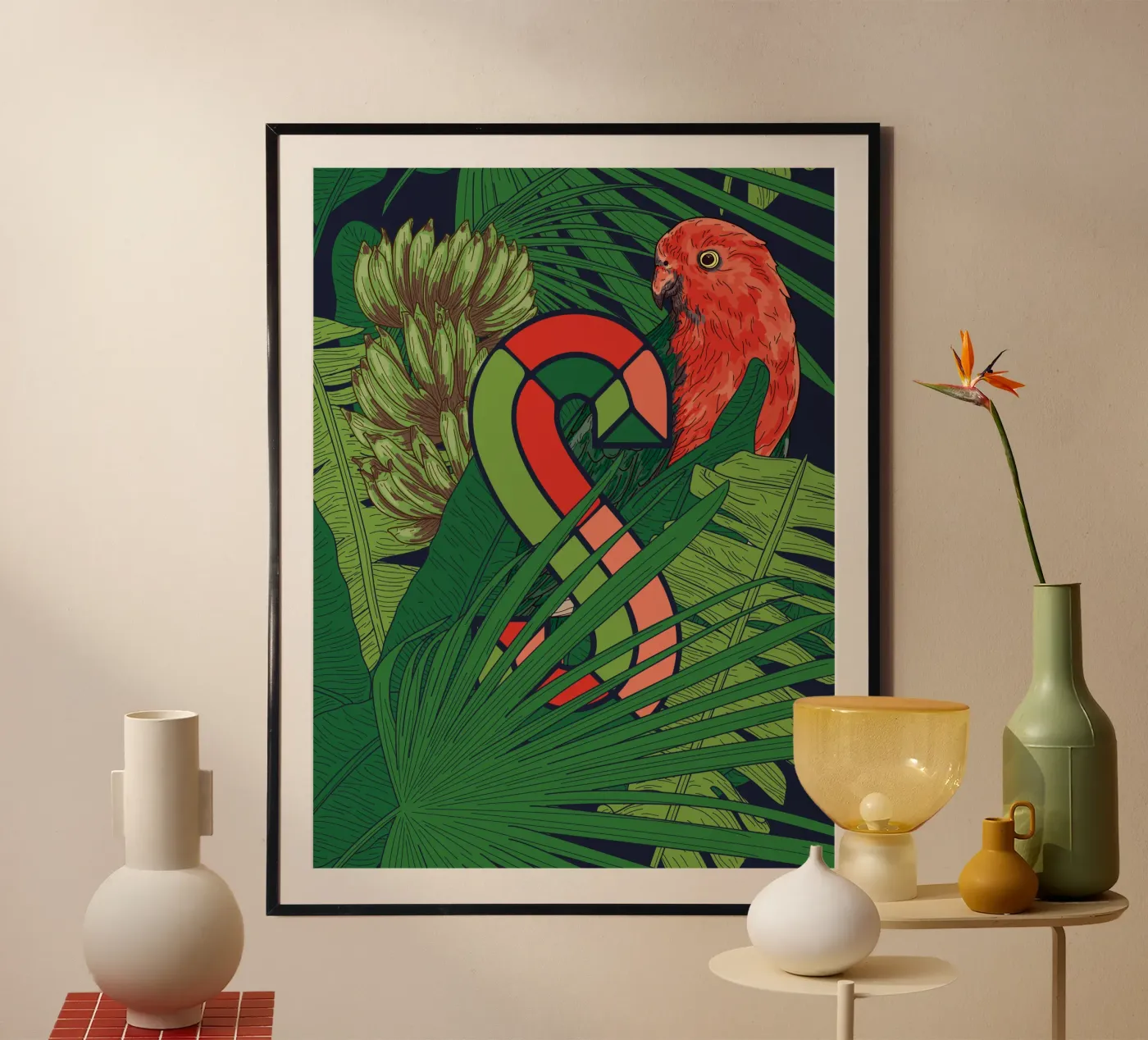 Jungle poster da Tamsen Design