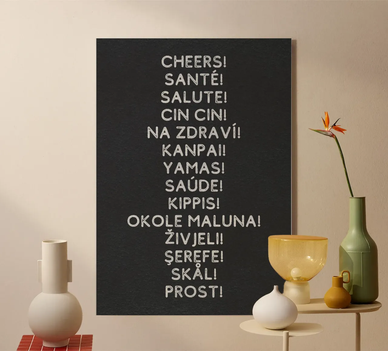 Cheers! plexiglass da PurePeachStudio