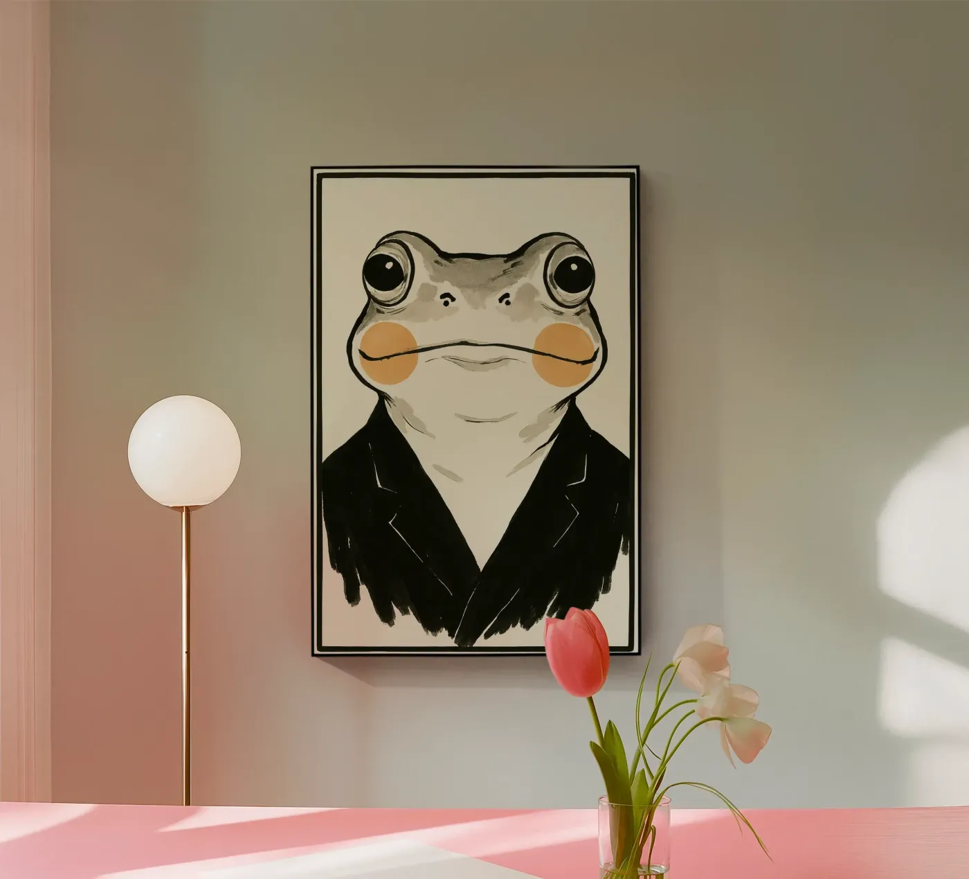 Frog plexiglas de PurePeachStudio
